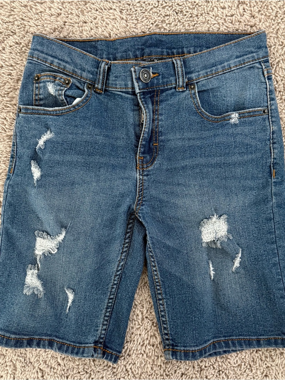 Distressed Boys Shorts